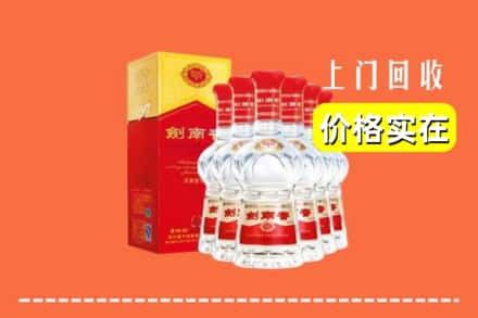 潮南区回收剑南春